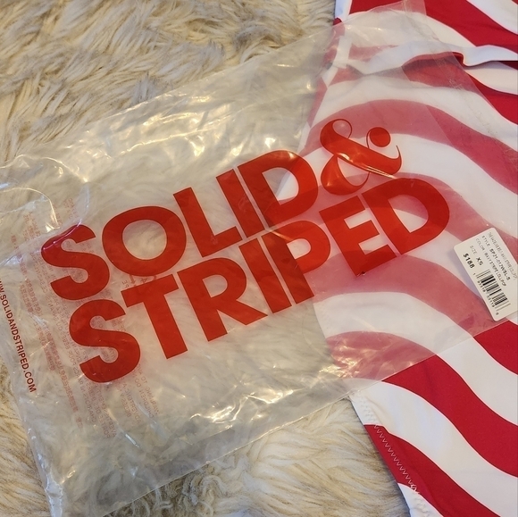 Solid & Striped One Piece - Picture 10 of 10